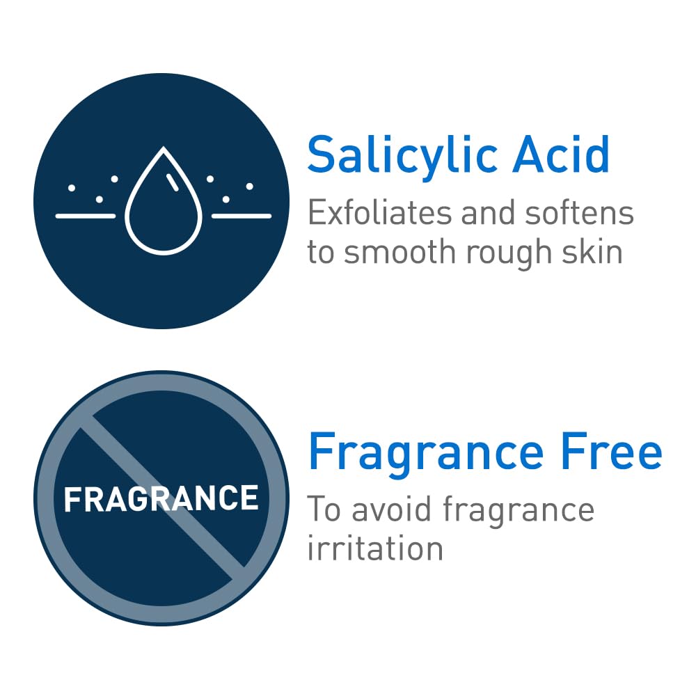 CeraVe Salicylic Acid Body Wash. Exfoliates Rough and Bumpy Skin. 10oz | Skin Care. Hyaluronic Acid. Niacinamide. Exfoliating. Dry Skin. Rough and Bumpy Skin. Hydrating. Gentle Exfoliation