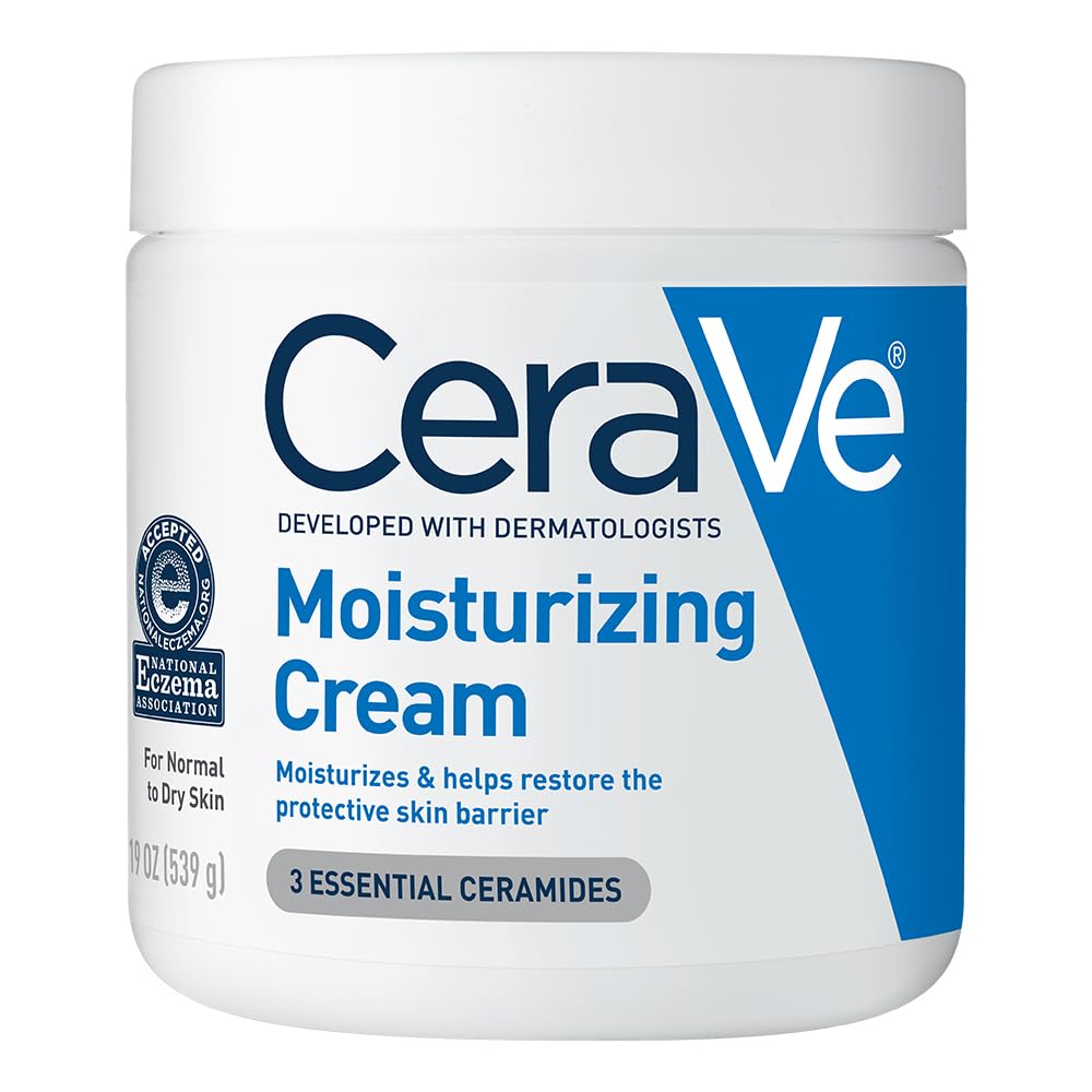 CeraVe Moisturizing Cream. Face & Body Moisturizer. Dry Skin. 16oz Refill | Skin Care with Hyaluronic Acid. Skin Barrier Repair. Ceramide Moisturizer. Fragrance Free. Non-Comedogenic. Daily Use