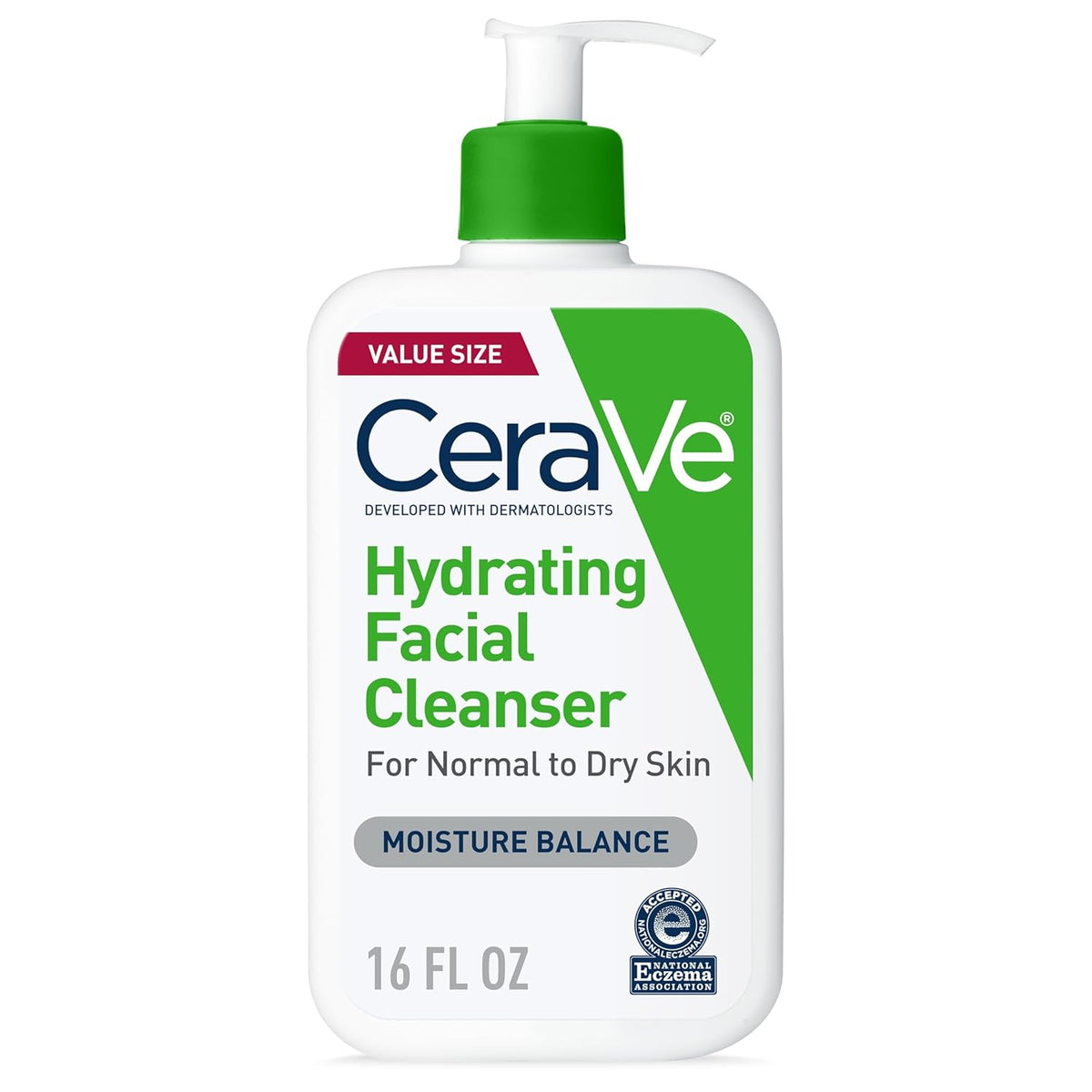 CeraVe Hydrating Cleanser with Hyaluronic Acid. Face Wash for Dry Skin.8oz | Skin Care For Men and Women. Daily Cleanser & Makeup Remover with Glycerin & Ceramides. National Eczema Association Certified