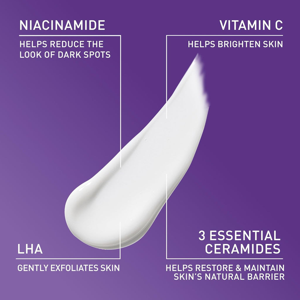CeraVe Brightening Vitamin C Body Lotion. Skincare with Niacinamide. 16oz | Brightening Body Lotion & Moisturizer. Dark Spot Corrector with Ceramides & LHA. Fragrance Free. Suitable for Sensitive Skin
