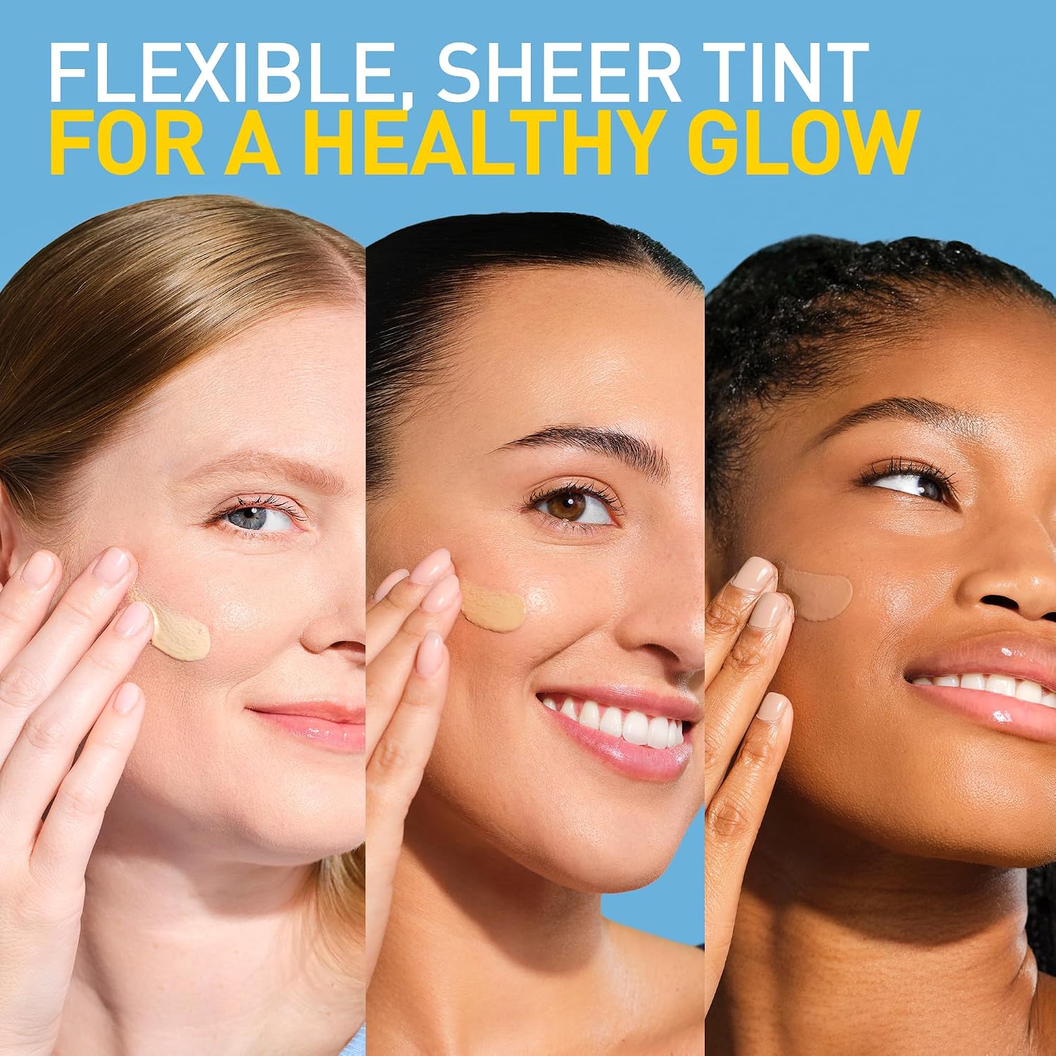 CeraVe Hydrating Mineral Sunscreen SPF 30 with Sheer Tint.Tinted Mineral Sunscreen with Zinc Oxide & Titanium Dioxide.Blends Seamlessly For Healthy Glow.Deep.1.7 Oz.(Pack of 2)