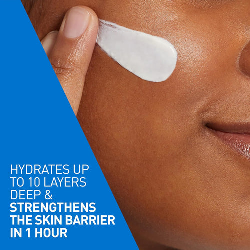 CeraVe AM Facial Moisturizing Lotion SPF 50. Face Moisturizer with SPF. 3oz | Travel Size Skin Care. Hyaluronic Acid and Niacinamide That Blends with No White Cast. Non-Greasy & Non-Comedogenic